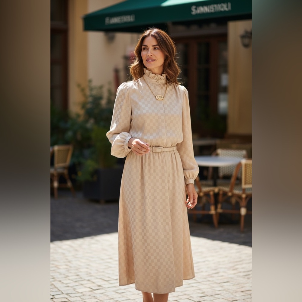 Vintage EUC Mattie of Lynne sz 12